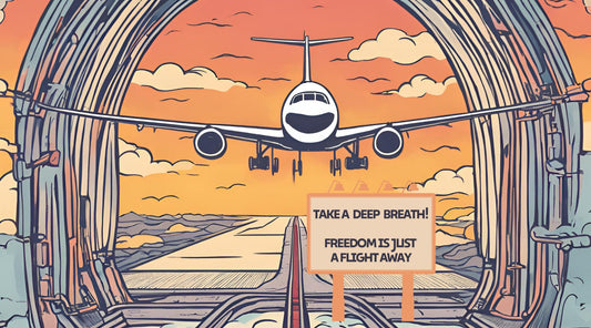 Conquer your fear of flying with Happetive's Flight Anxiety Meditation