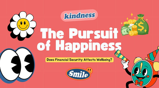 Pursuit of Happiness - Does Financial security affects wellbeing with animated characters - Happetive