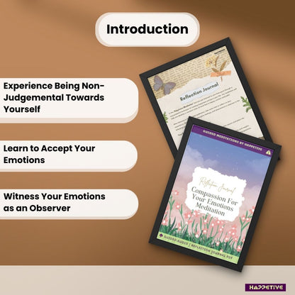 Guided Meditation for Compassion for Emotions by Happetive - Accept and Navigate Your Feelings