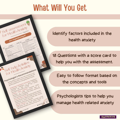 Health Anxiety Self-Assessment Tool: Psychologist-Designed Self-Assessment, Practical Guidelines for Managing Health Anxiety