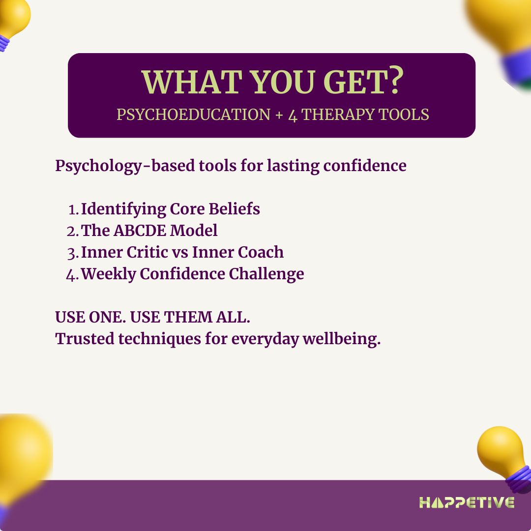 Build Your Confidence Therapy Tool