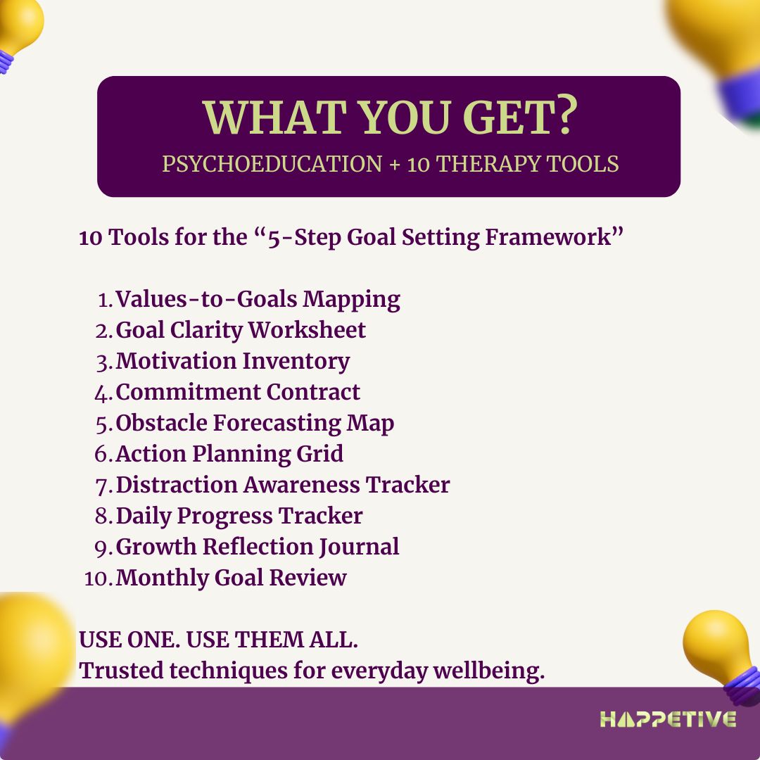 Goal Setting Therapy Tool