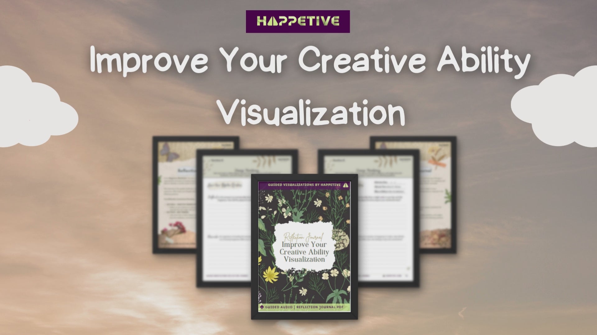 Guided visualization for improving creative ability by Happetive, boost creativity, problem-solving, and self-expression.