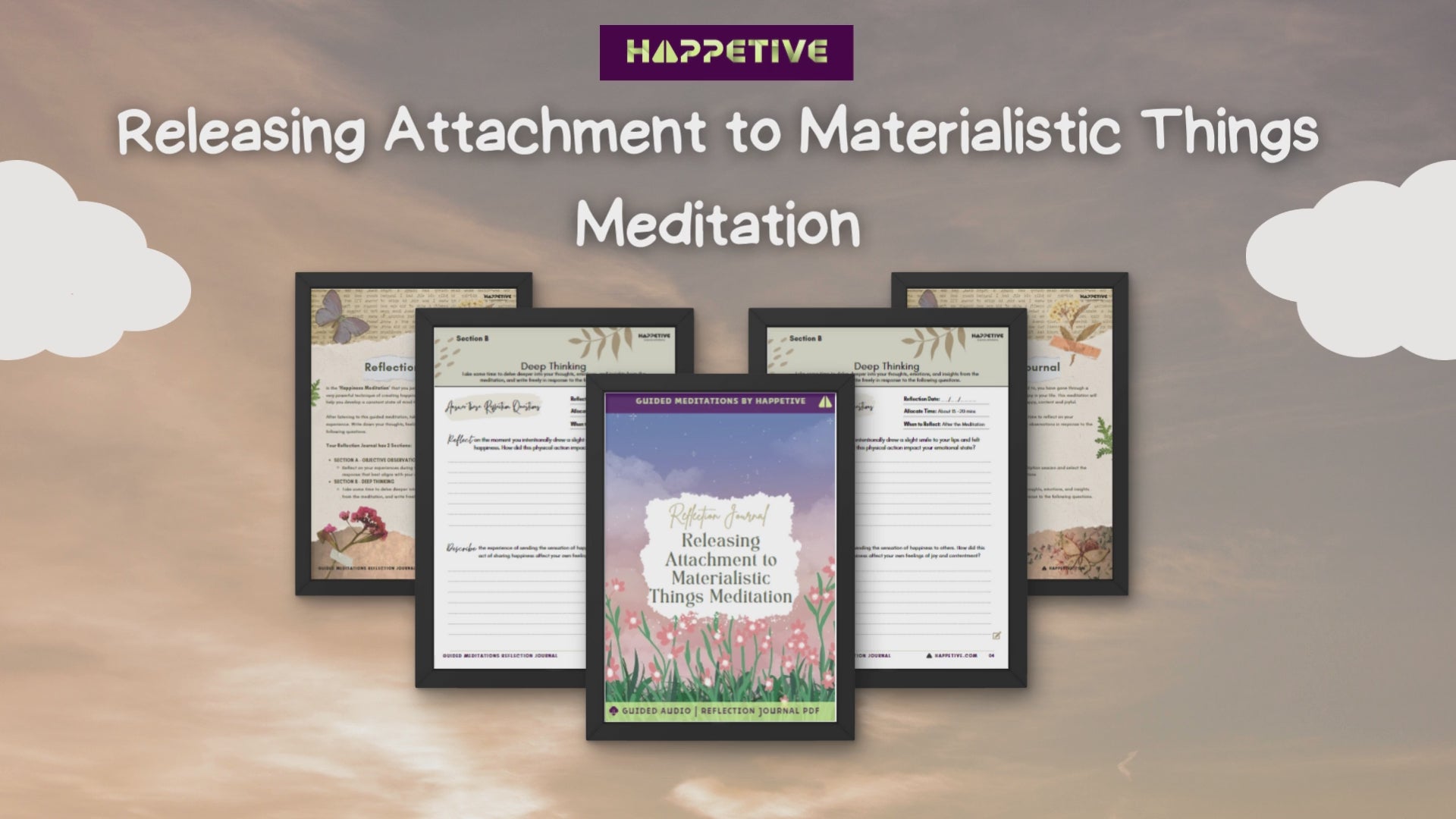 Guided Meditation for Releasing Attachment to Material Things by Happetive - Embrace Contentment and Relaxation